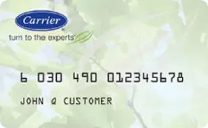 Carrier Credit Card