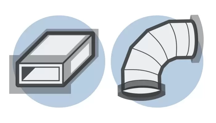 duct sealing illustration